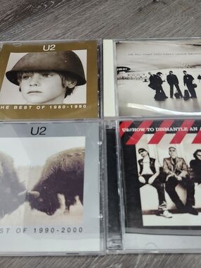 U2 CD Lot - Four Albums - Bundle